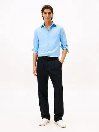 TOMMY HILFIGER | Hemd Regular Fit | hellblau